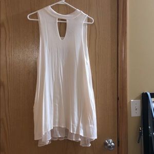Cream mini dress with pockets